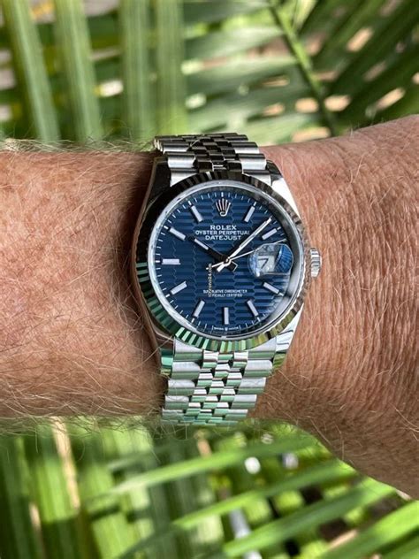 36mm rolex datejust on wrist|rolex 2022 release datejust 36.